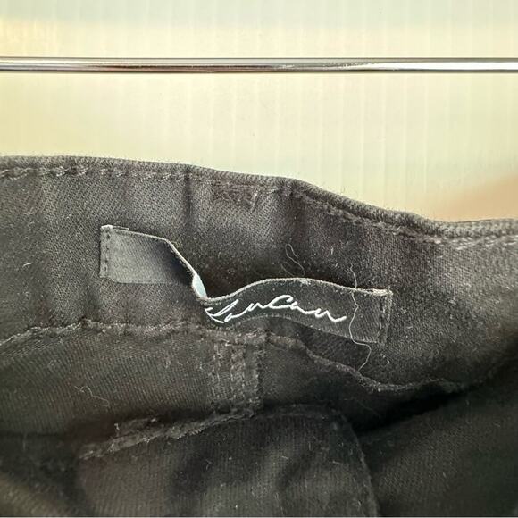 Kancan Estilo raw hem frayed hem shorts black size 30 - Picture 4 of 6